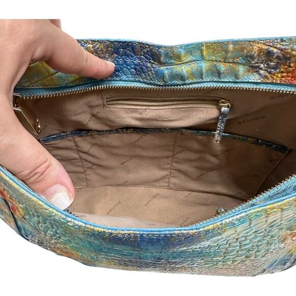 Brahmin Johanna Reef Melbourne Leather Shoulder Bag - Picture 11 of 16